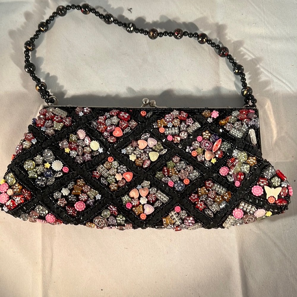 La Voila Beaded Handbag.